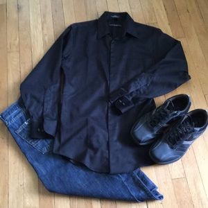 Geoffrey Beene Sateen button down